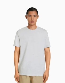 FEMME BERSHKA Personnalisables*T-shirt manches courtes regular fit