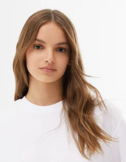FEMME BERSHKA Personnalisables*T-shirt manches courtes regular fit