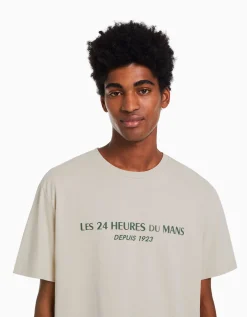 HOMME BERSHKA Collaborations®*T-shirt manches courtes regular fit 24h LE MANS