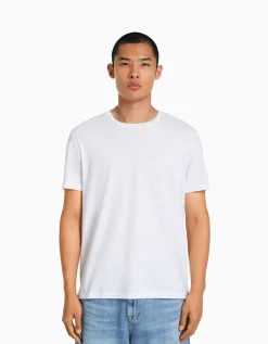 HOMME BERSHKA Vêtements*T-shirt manches courtes regular fit