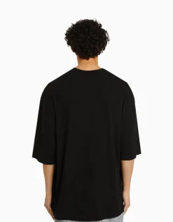 FEMME BERSHKA Special packaging collabs*T-shirt oversize à manches courtes