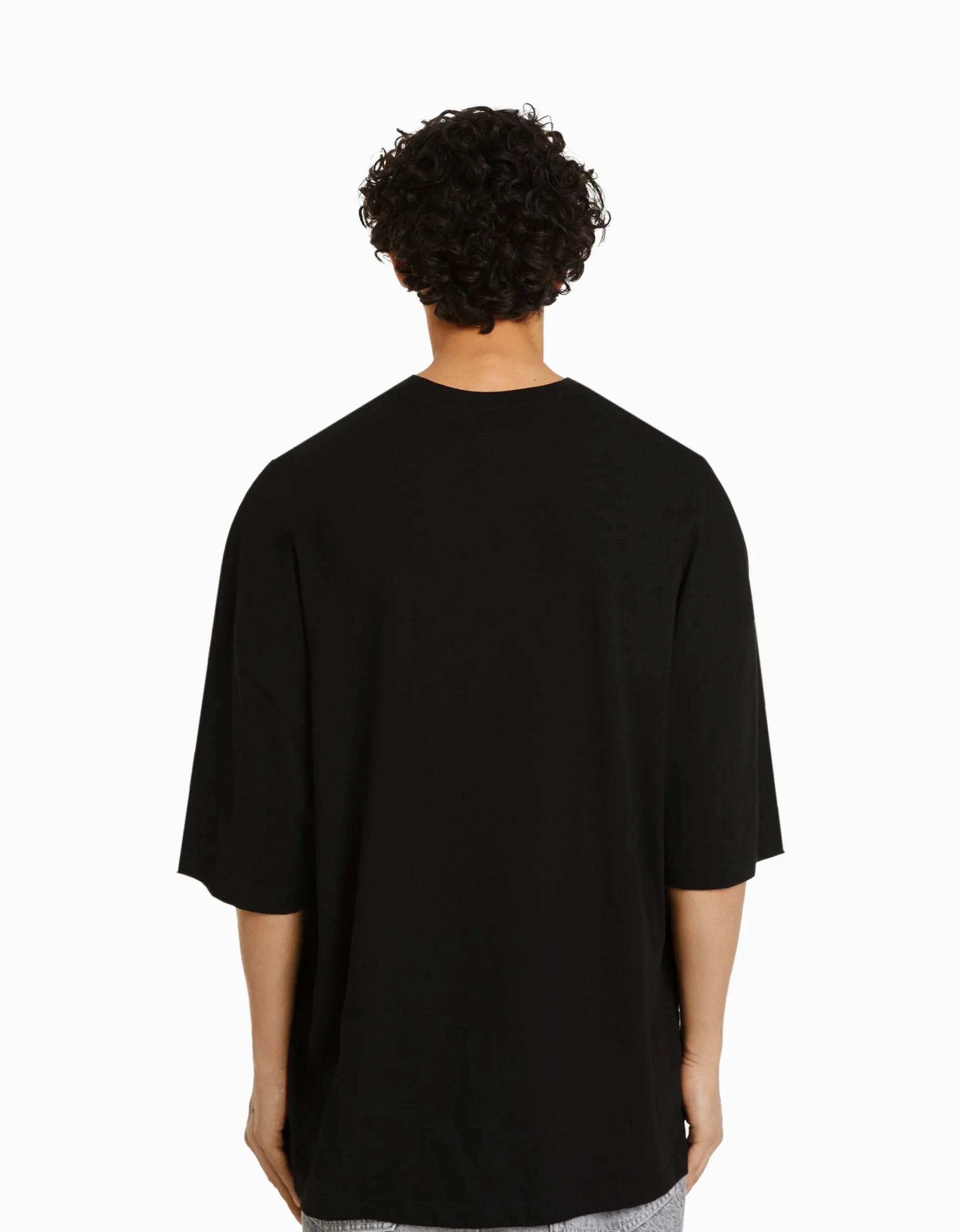 FEMME BERSHKA Special packaging collabs*T-shirt oversize à manches courtes