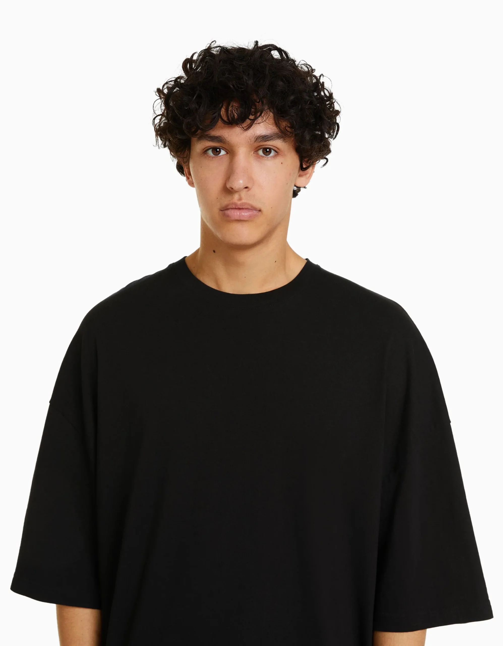 FEMME BERSHKA Special packaging collabs*T-shirt oversize à manches courtes