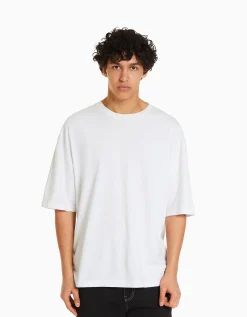 FEMME BERSHKA Special packaging collabs*T-shirt oversize à manches courtes