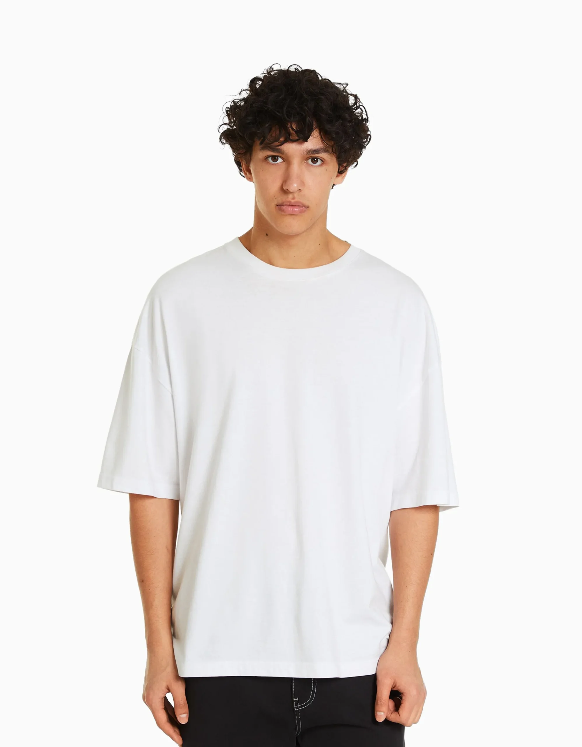FEMME BERSHKA Special packaging collabs*T-shirt oversize à manches courtes