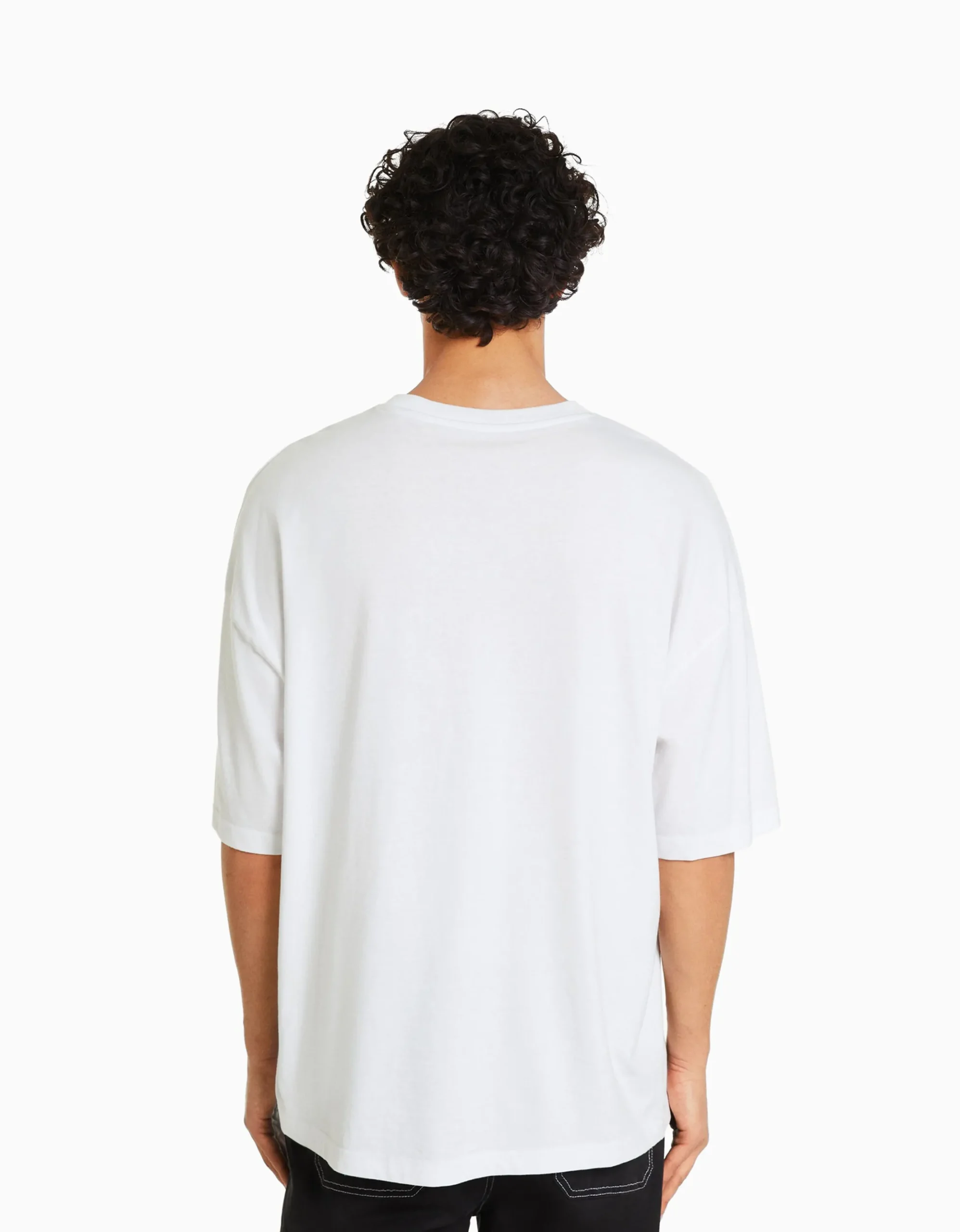 FEMME BERSHKA Special packaging collabs*T-shirt oversize à manches courtes