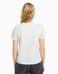 FEMME BERSHKA Tee-shirts*T-shirt regular imprimé graphique