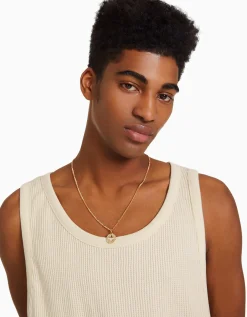HOMME BERSHKA Tee-shirts*T-shirt workwear sans manches