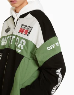 HOMME BERSHKA Blousons et manteaux*Veste en jean racing