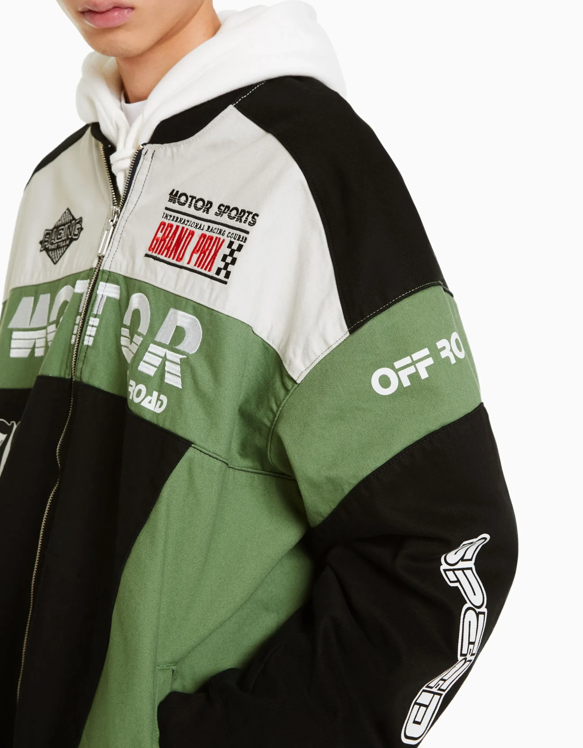 HOMME BERSHKA Blousons et manteaux*Veste en jean racing